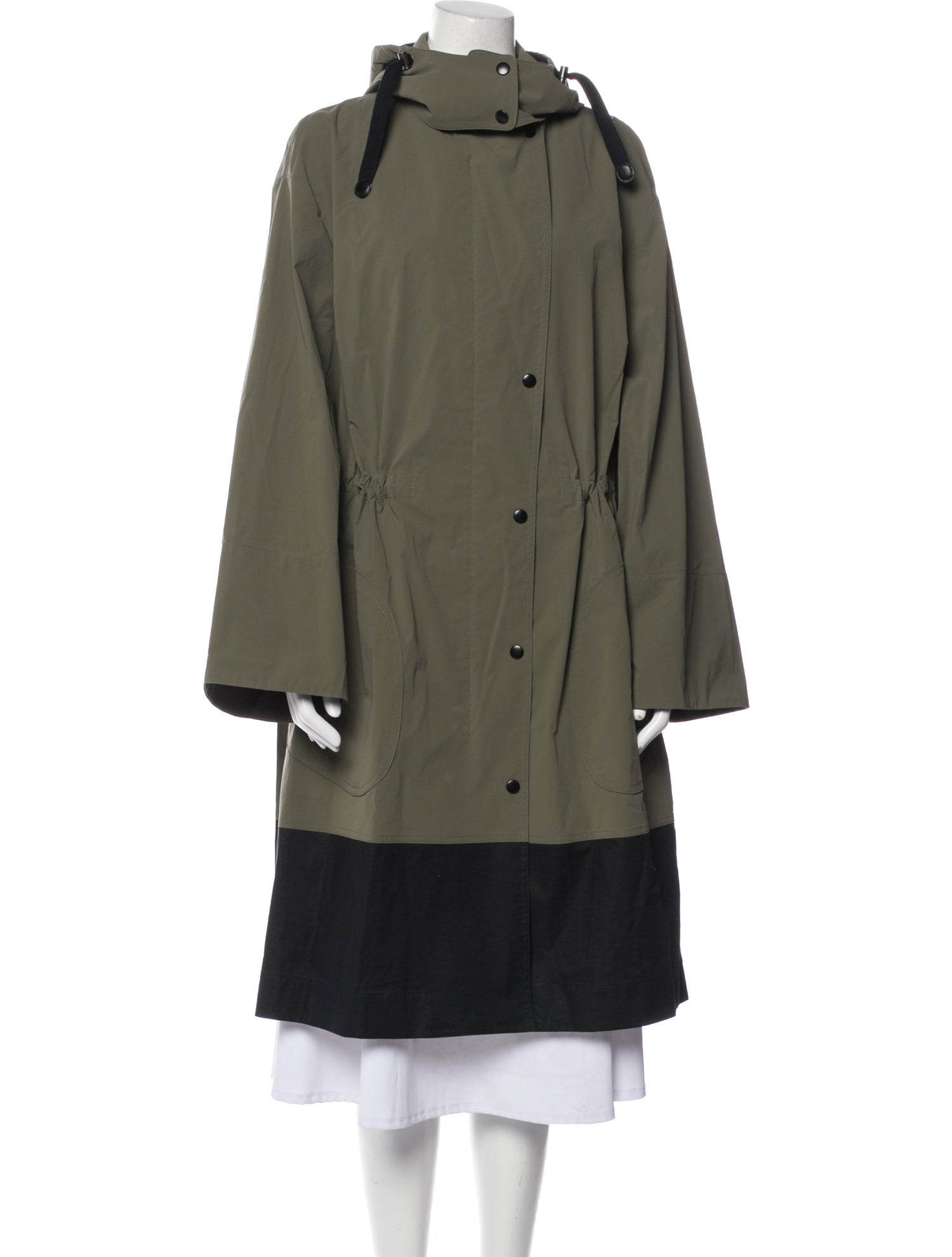 Akris Punto Striped Trench Coat w/ Tags