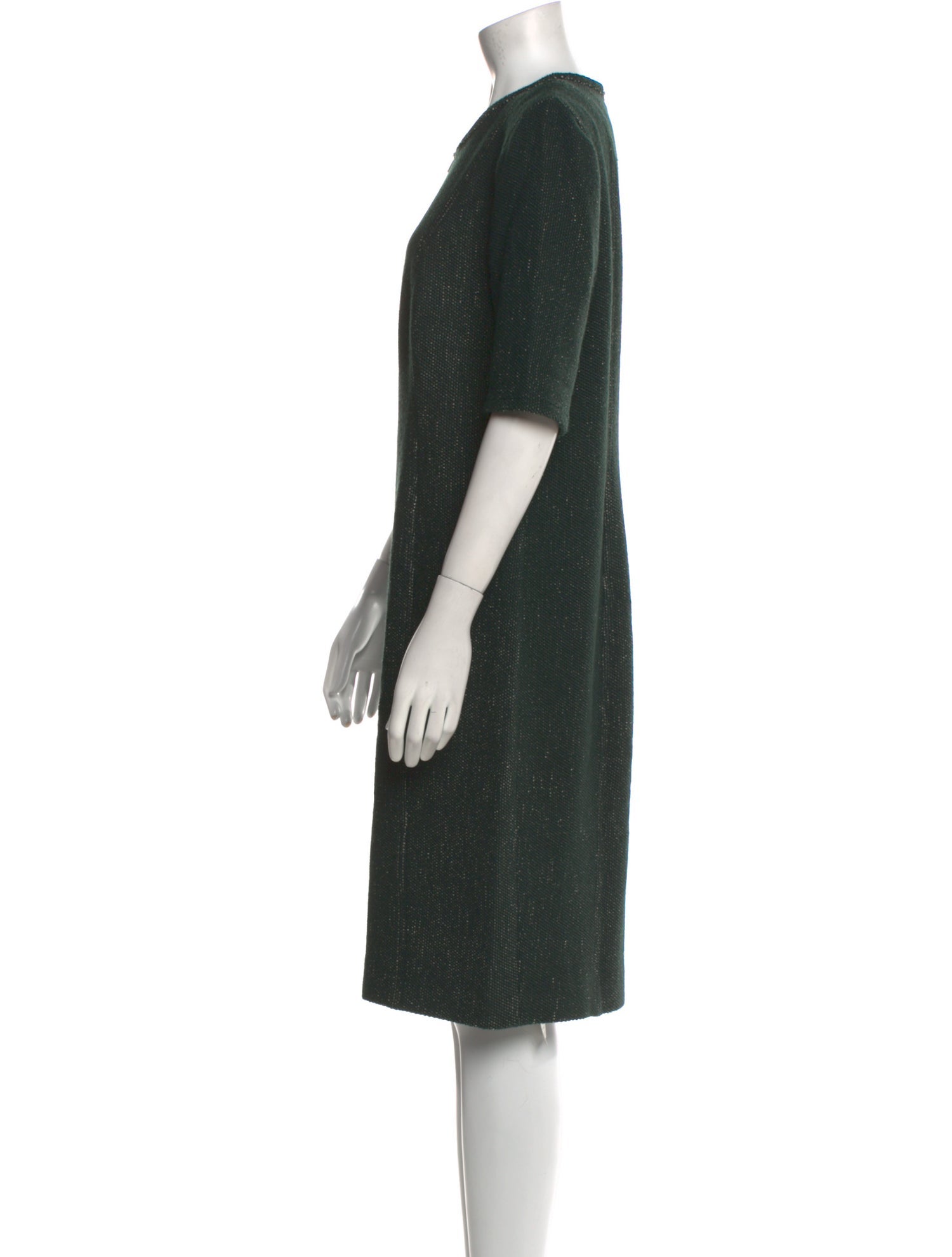 Akris Punto Crew Neck Knee-Length Dress