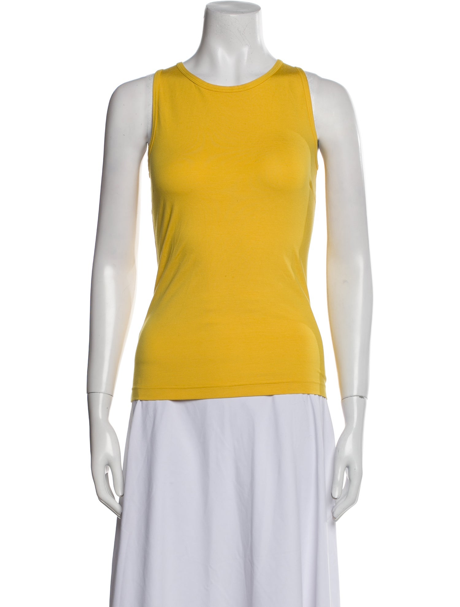 Akris Punto Crew Neck Sleeveless Top
