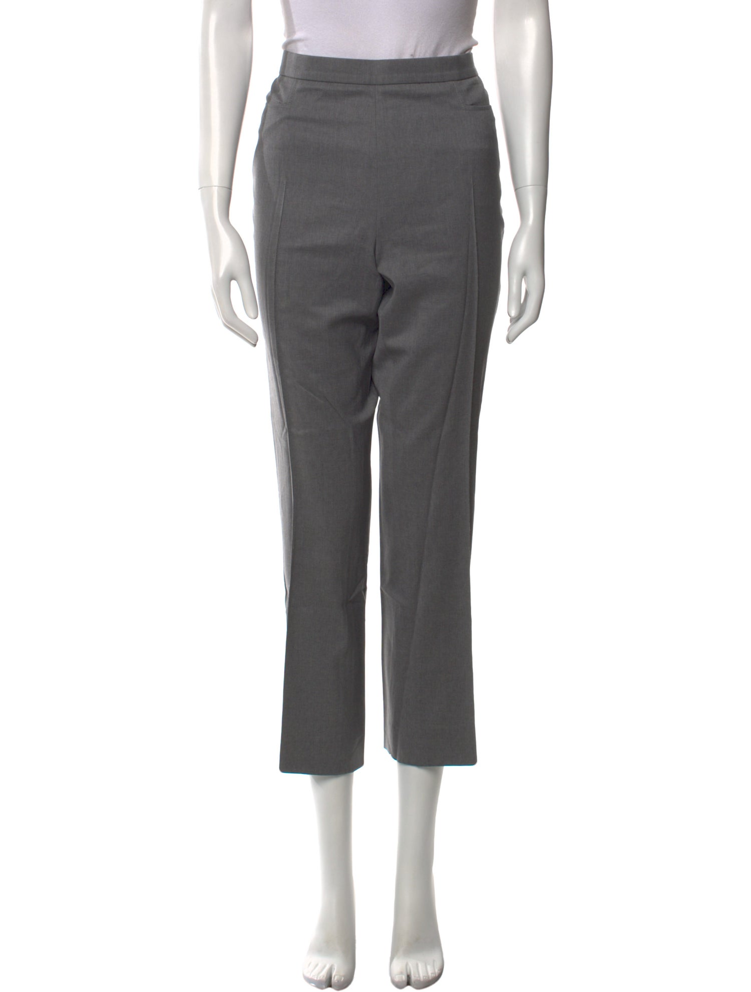 Akris Punto Wool Straight Leg Pants