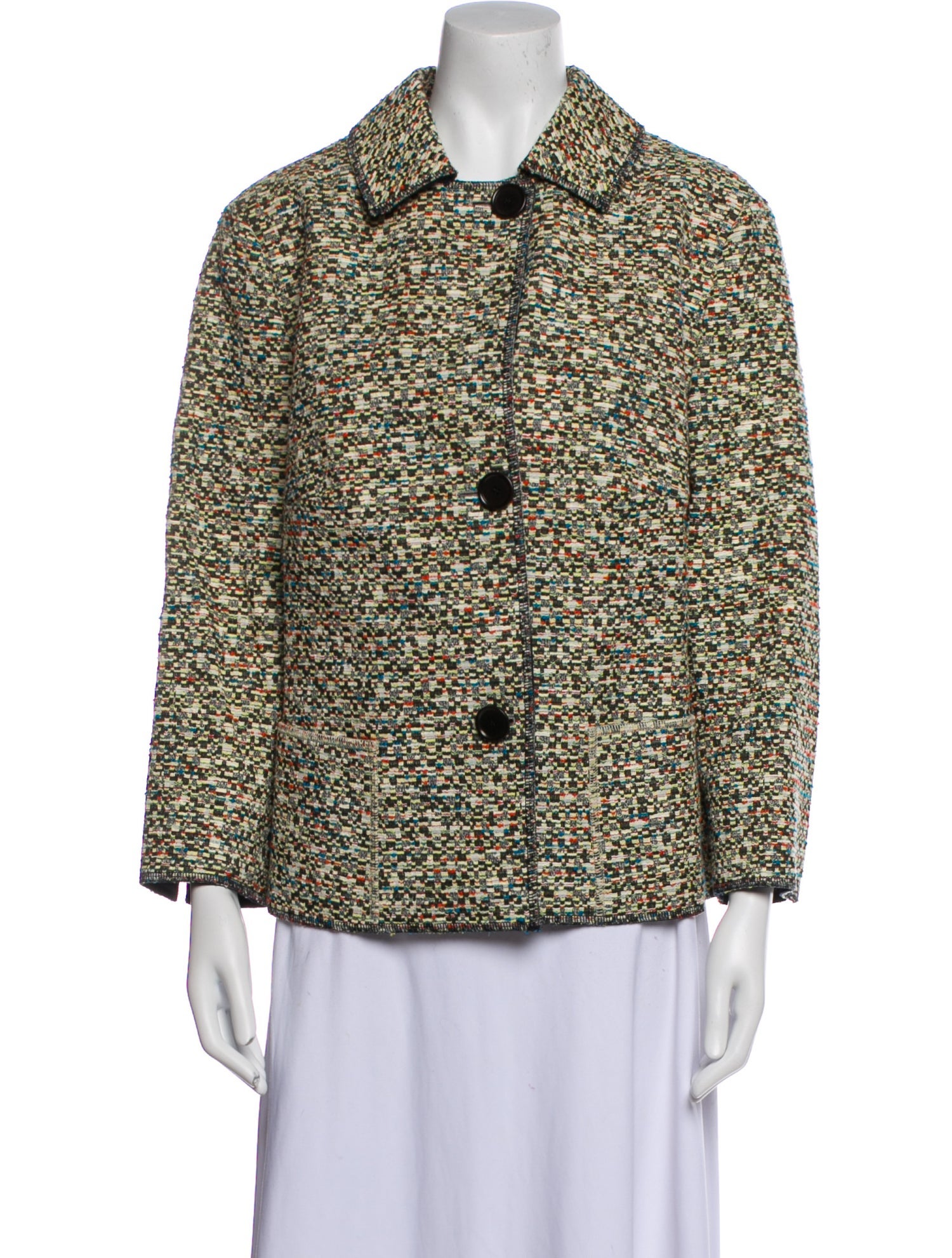 Akris Punto Printed Utility Jacket