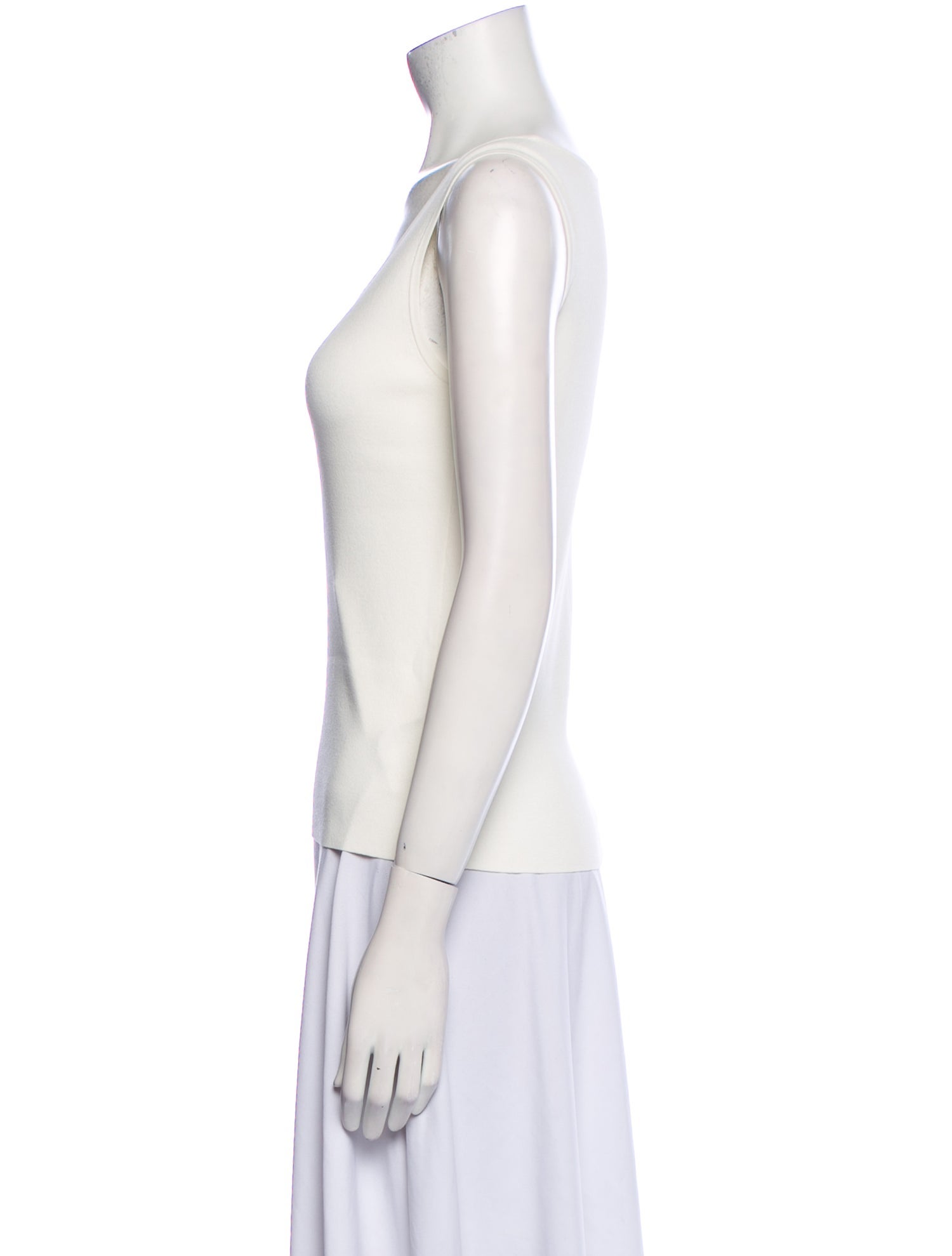 Akris Punto Scoop Neck Sleeveless Top