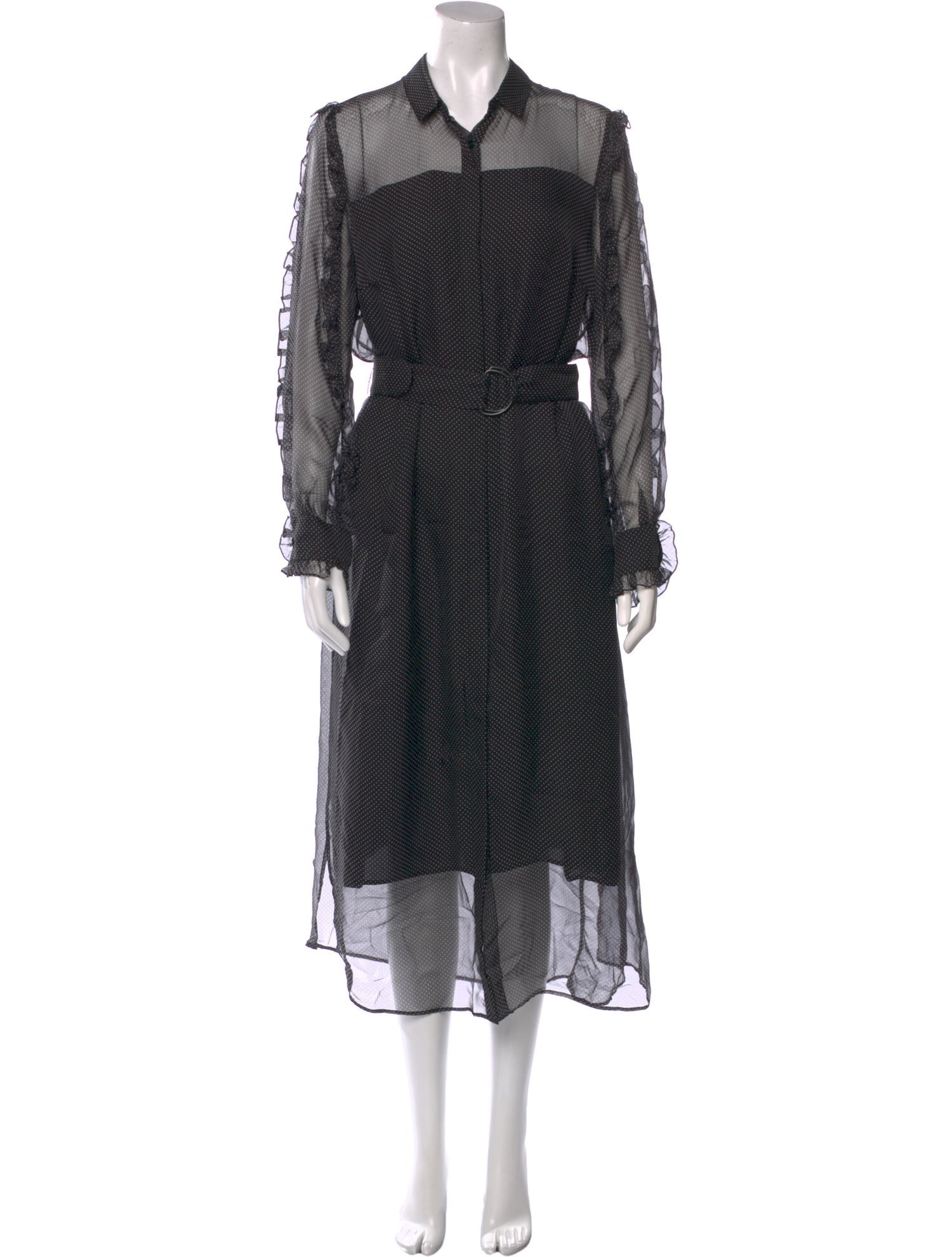 Akris Punto Silk Long Dress