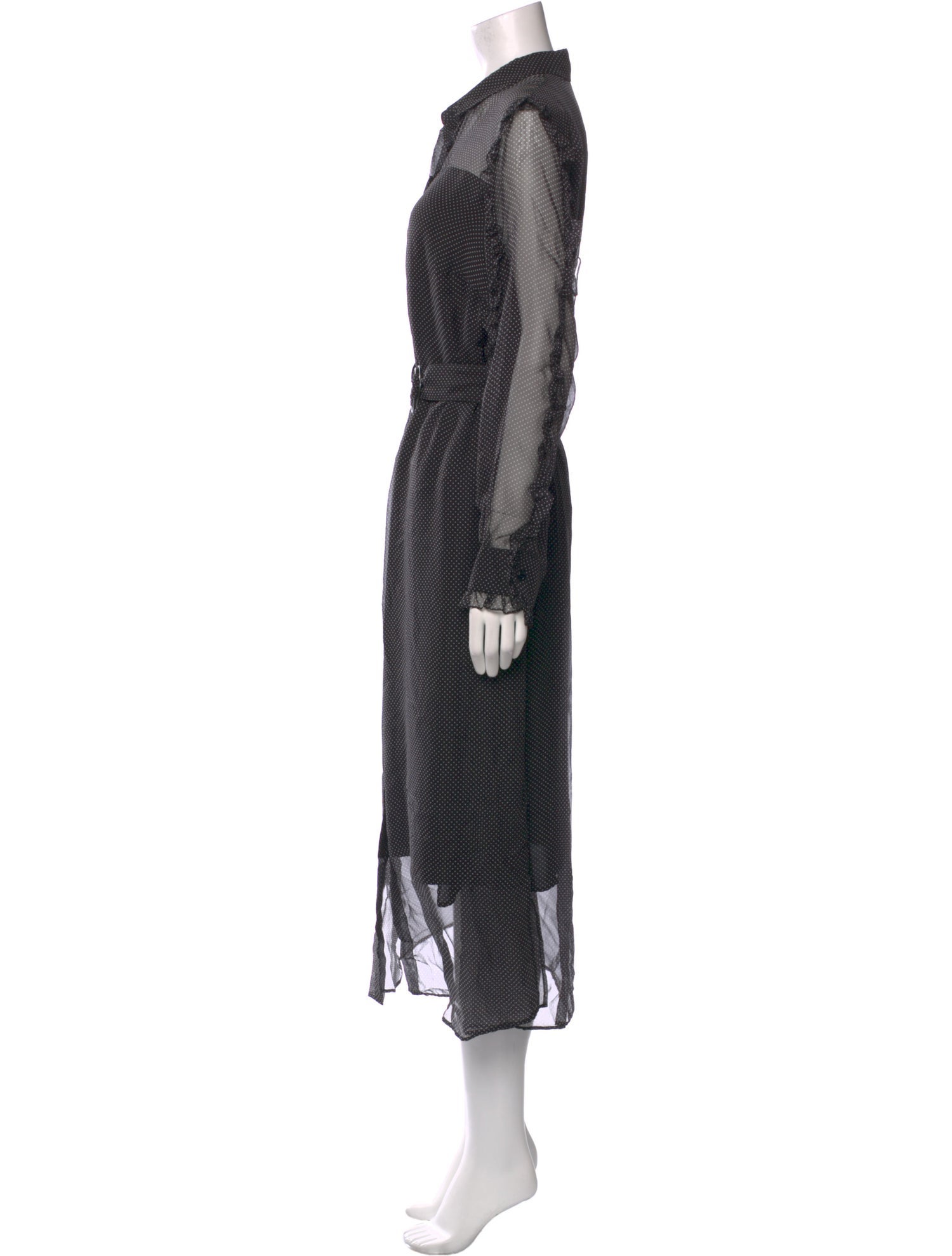 Akris Punto Silk Long Dress