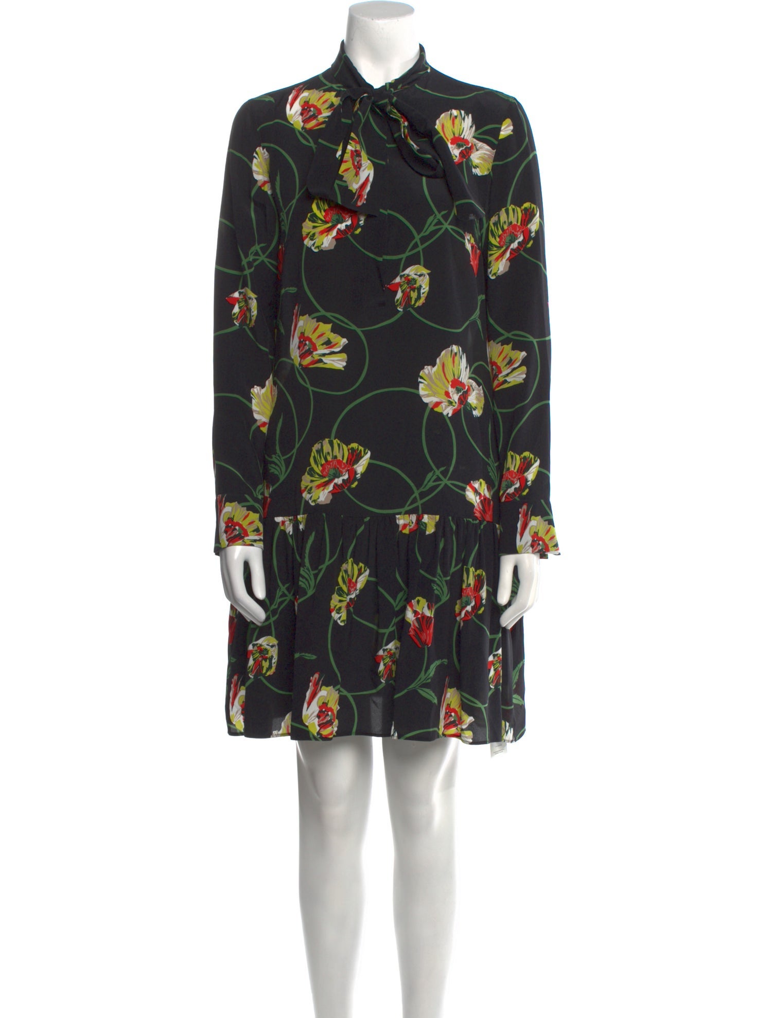 Akris Punto Silk Mini Dress