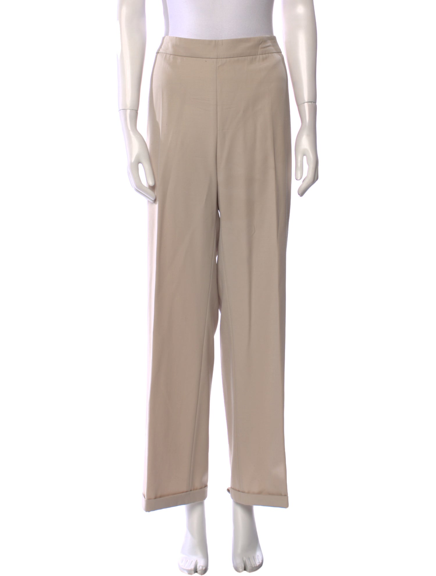 Akris Punto Wool Wide Leg Pants
