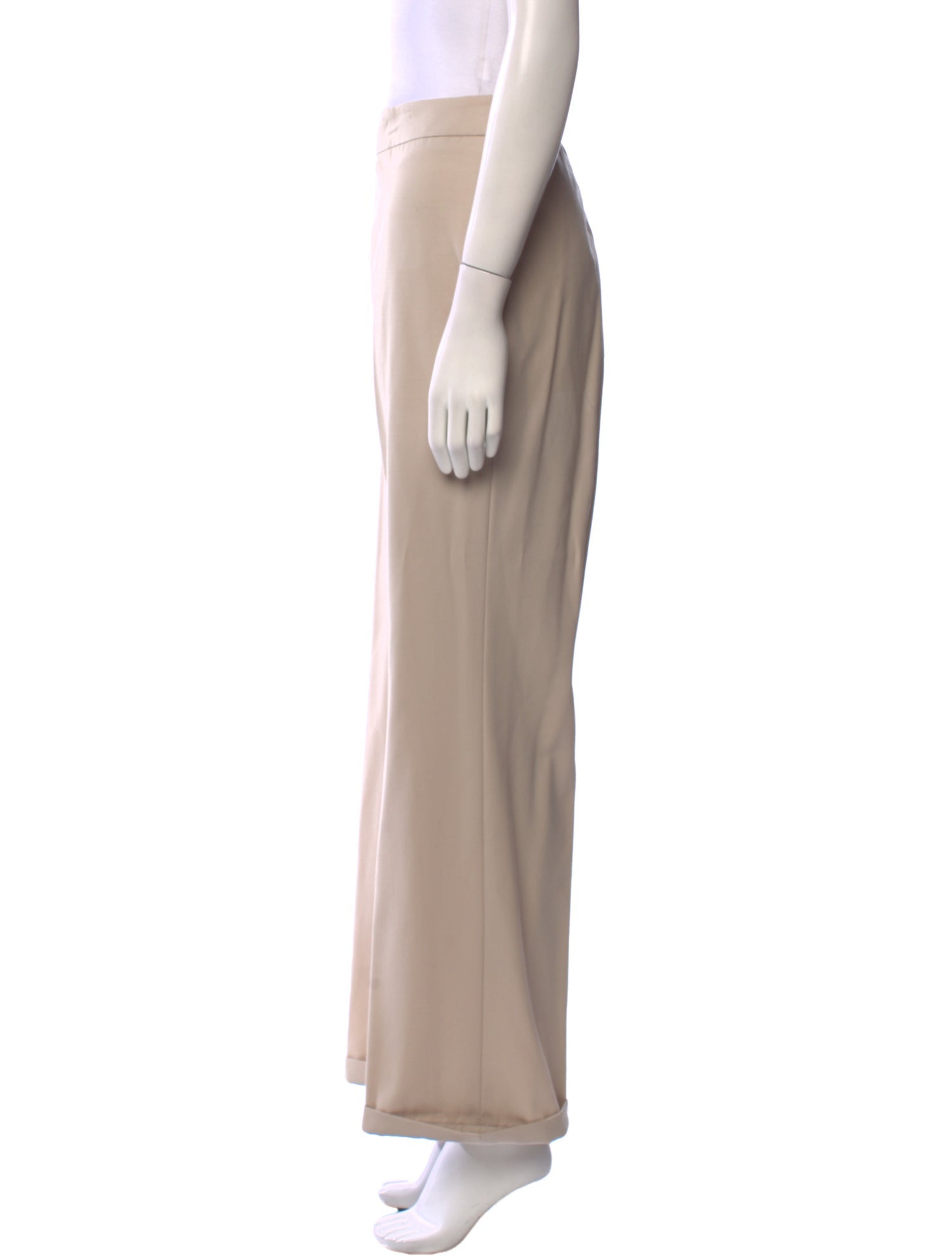 Akris Punto Wool Wide Leg Pants