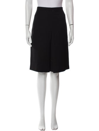 Akris Punto Wool Knee-Length Skirt