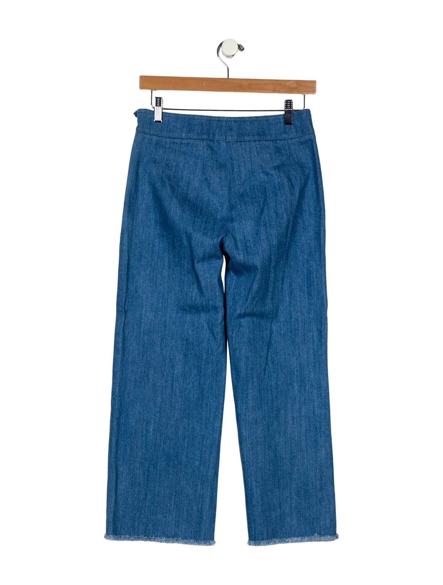 Akris Punto Mid-Rise Wide Leg Jeans