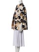 Akris Punto Polka Dot Print Evening Jacket