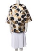Akris Punto Polka Dot Print Evening Jacket