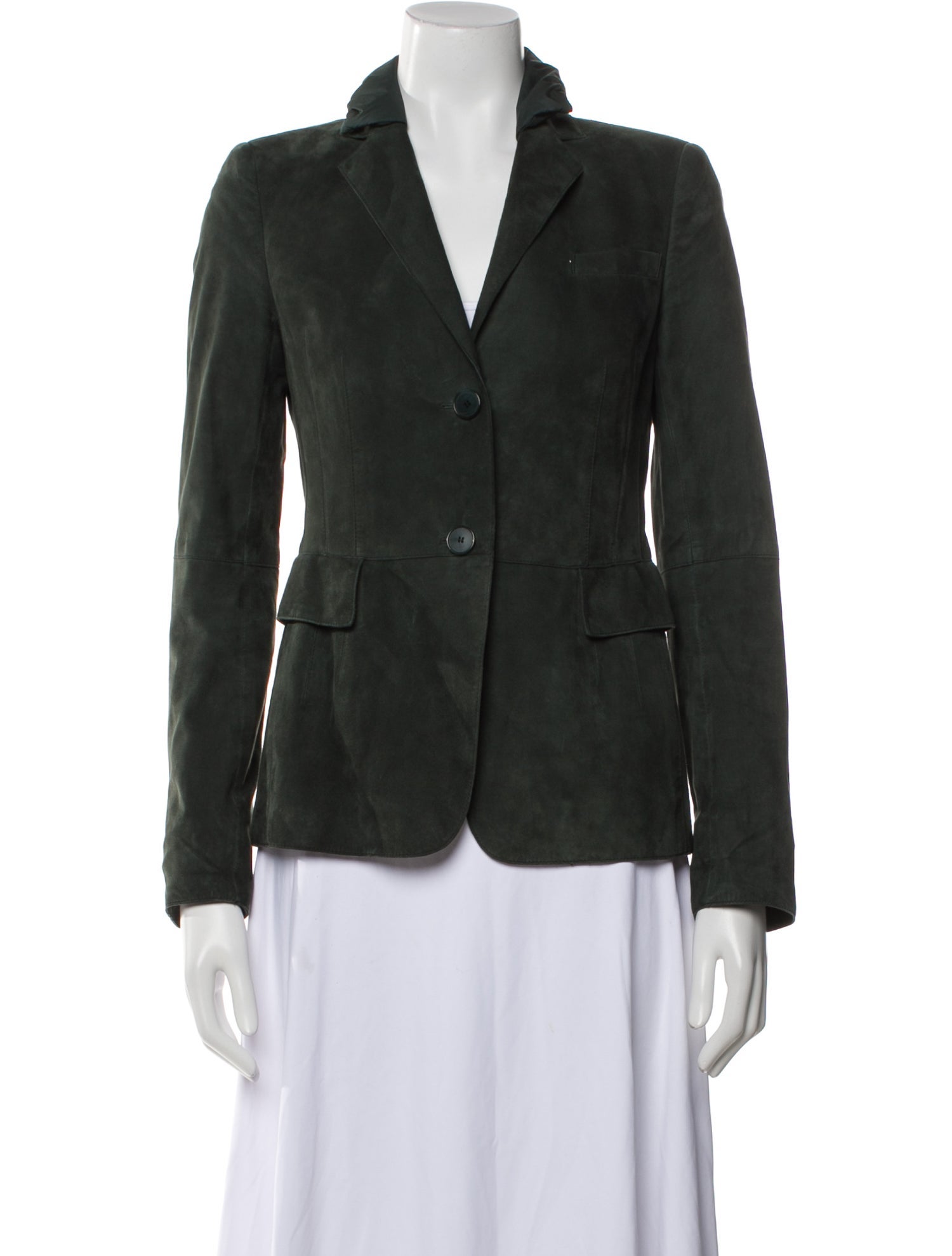 Akris Punto Suede Blazer