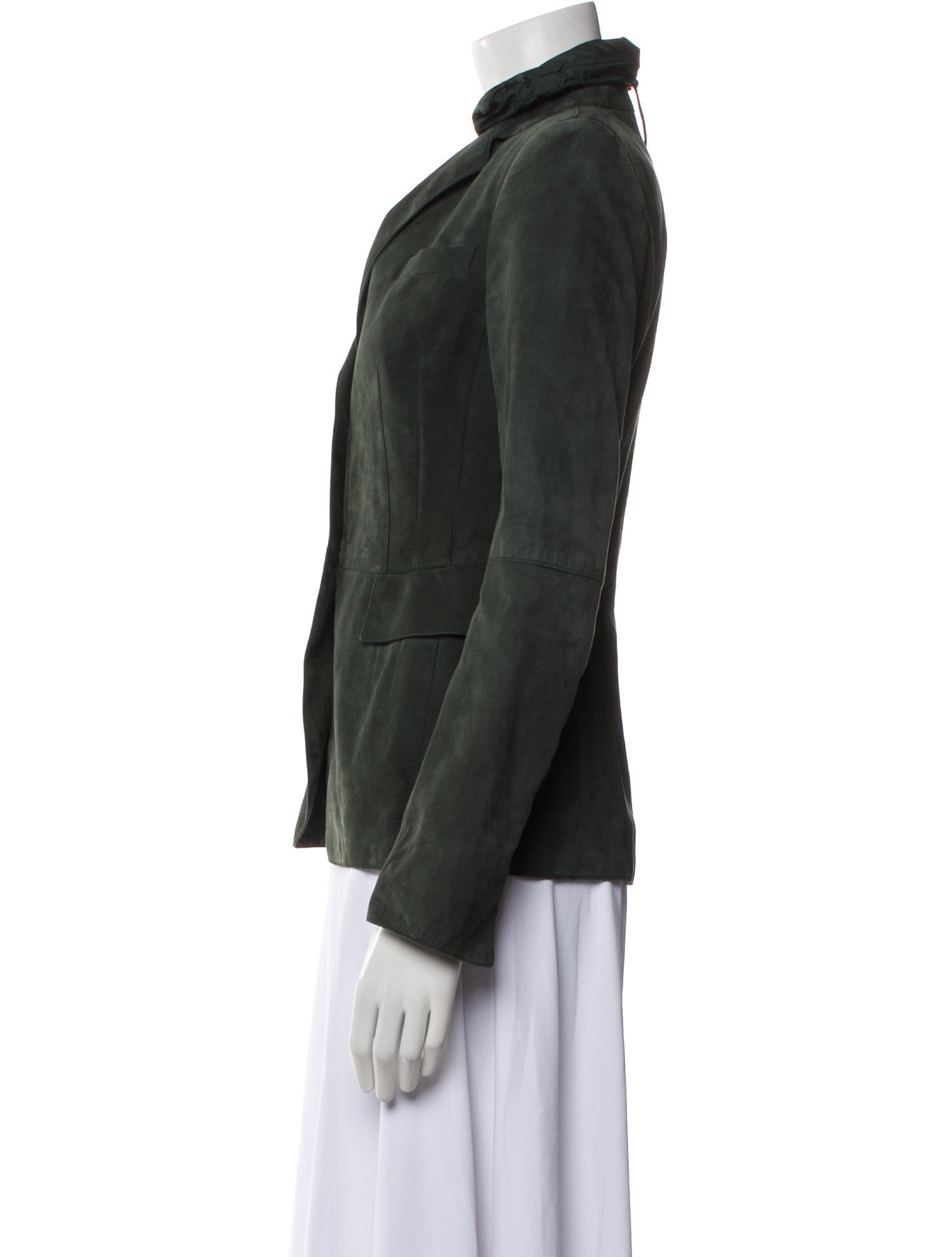 Akris Punto Suede Blazer