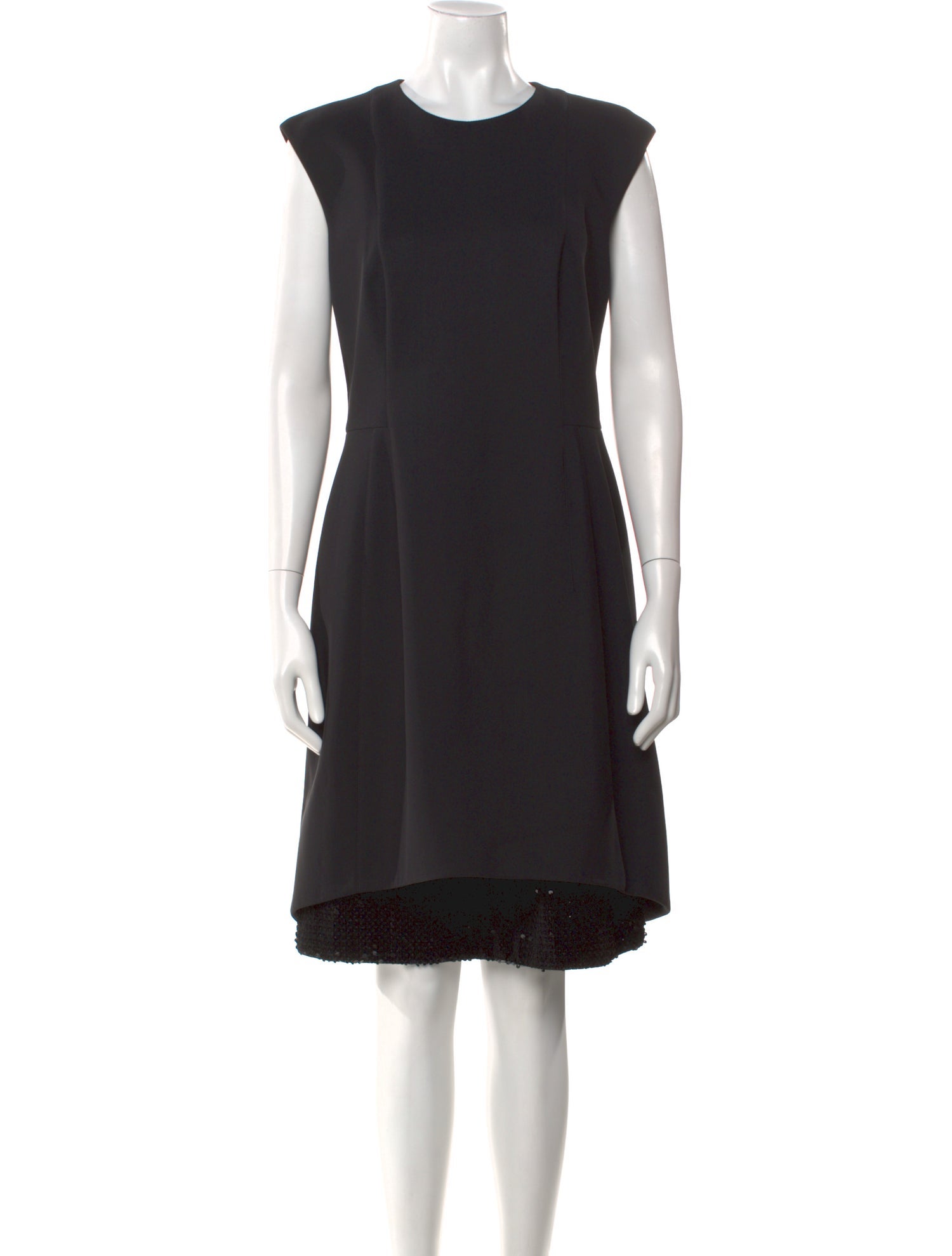 Akris Punto Crew Neck Knee-Length Dress