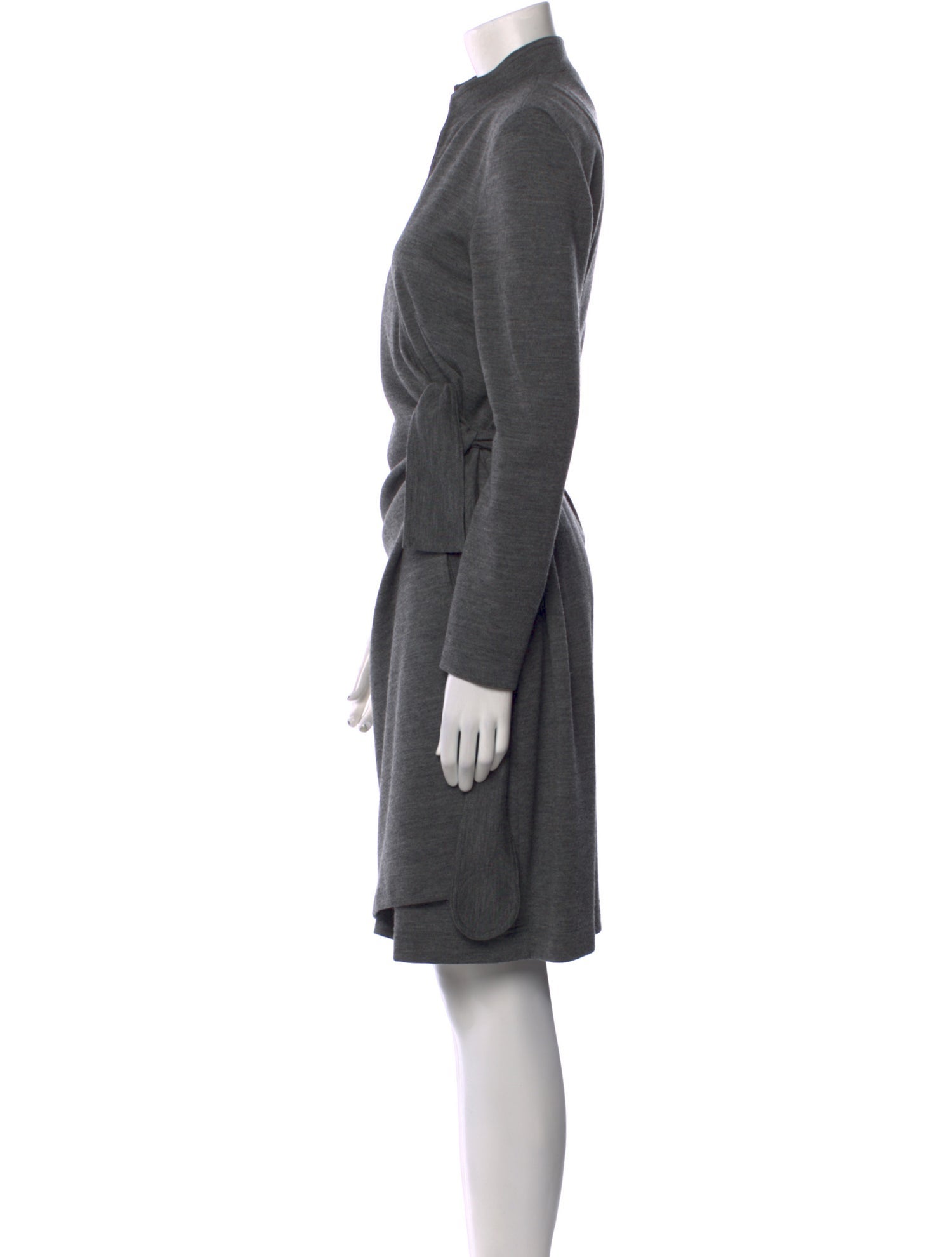 Akris Punto Wool Knee-Length Dress