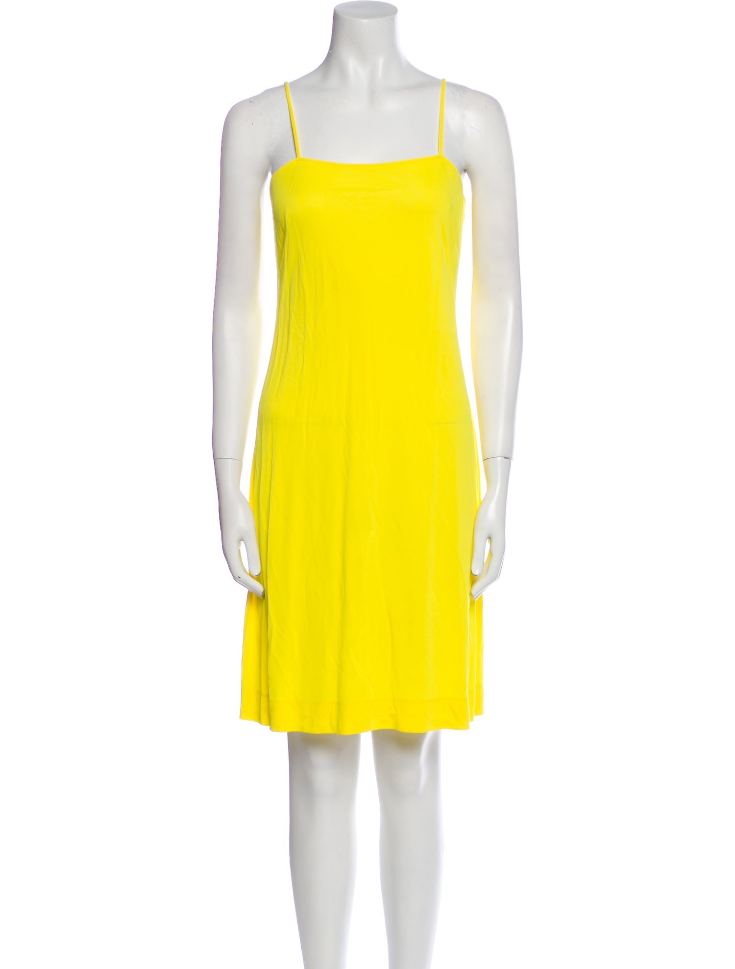 Akris Punto Square Neckline Mini Dress