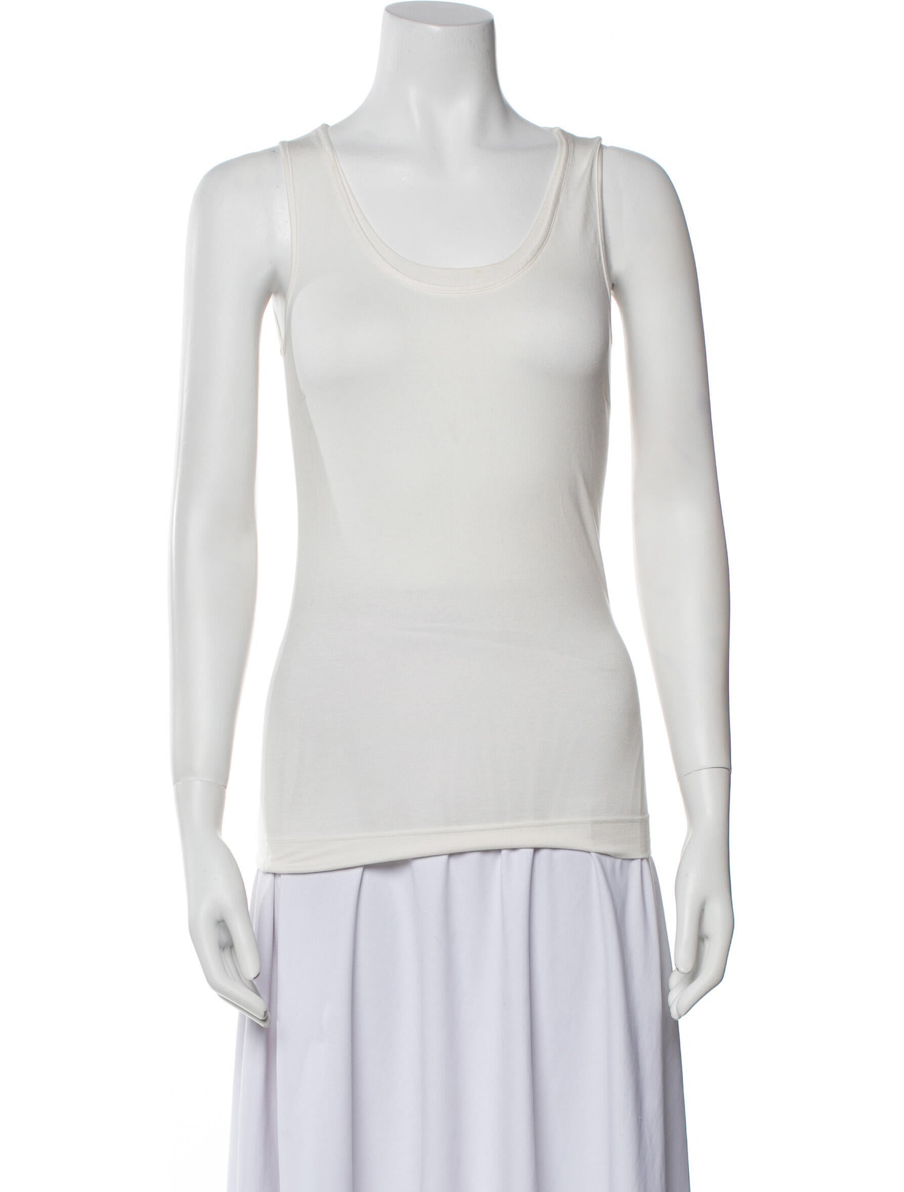 Akris Punto Scoop Neck Sleeveless Top