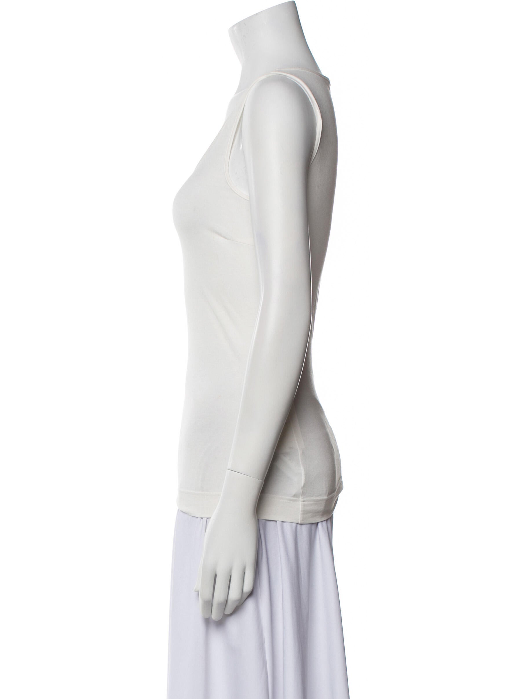 Akris Punto Scoop Neck Sleeveless Top