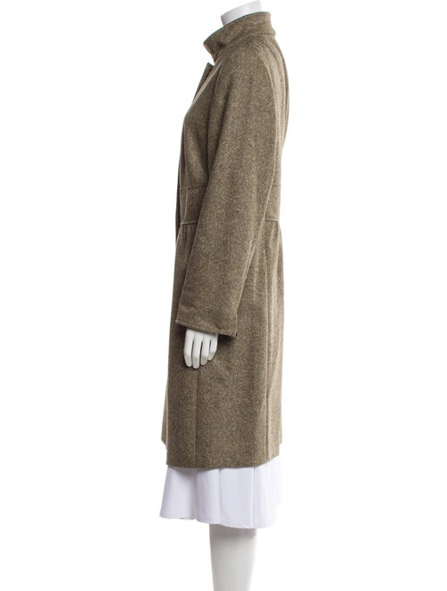 Akris Punto Wool Faux Fur Coat