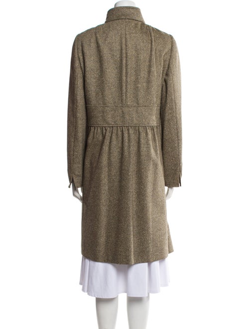 Akris Punto Wool Faux Fur Coat