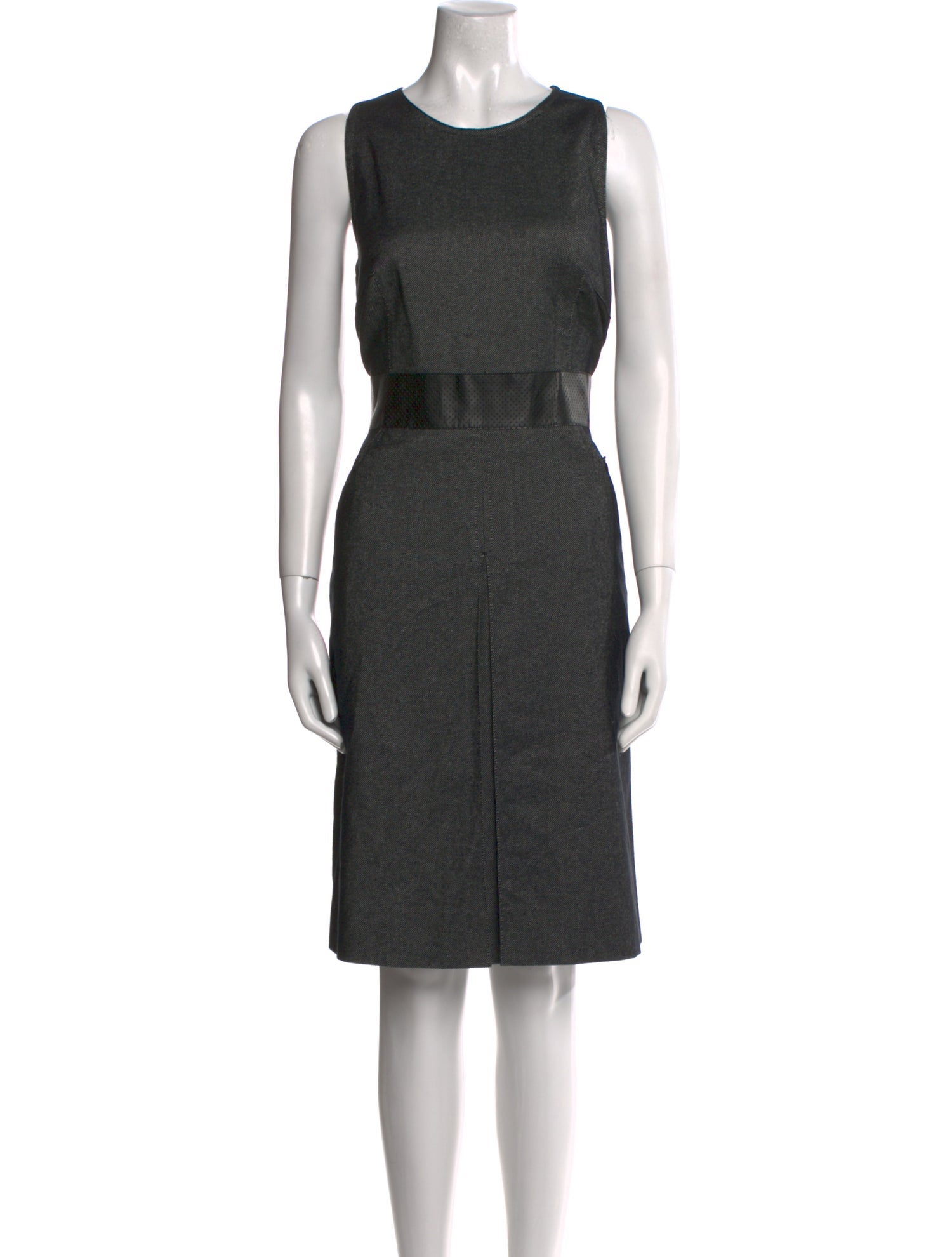 Akris Punto Scoop Neck Knee-Length Dress w/ Tags