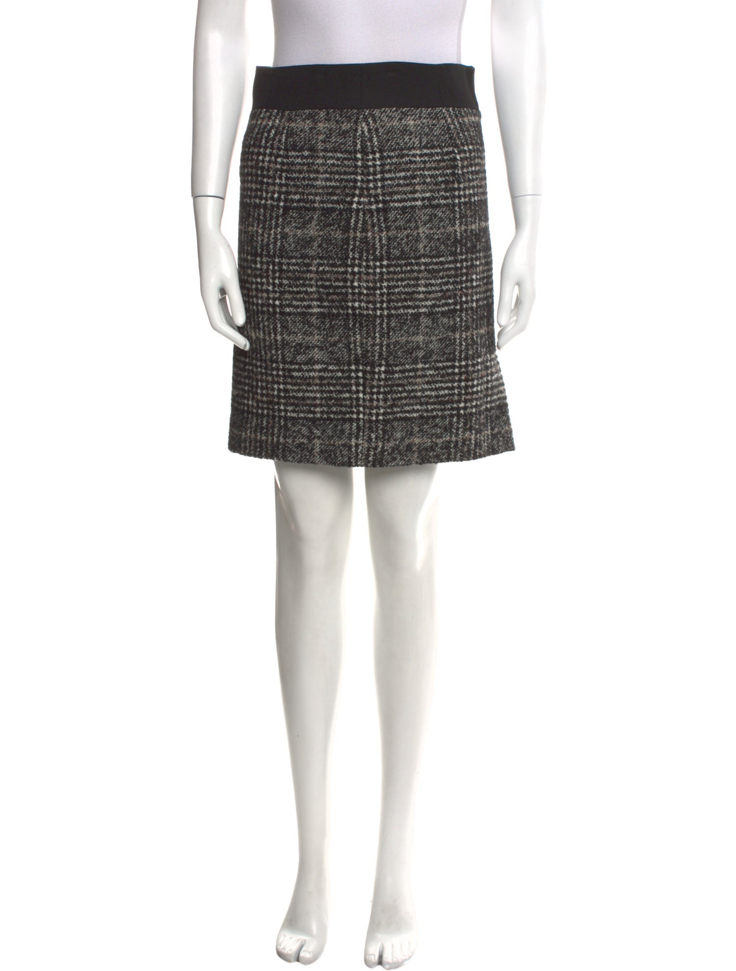 Akris Punto Wool Knee-Length Skirt