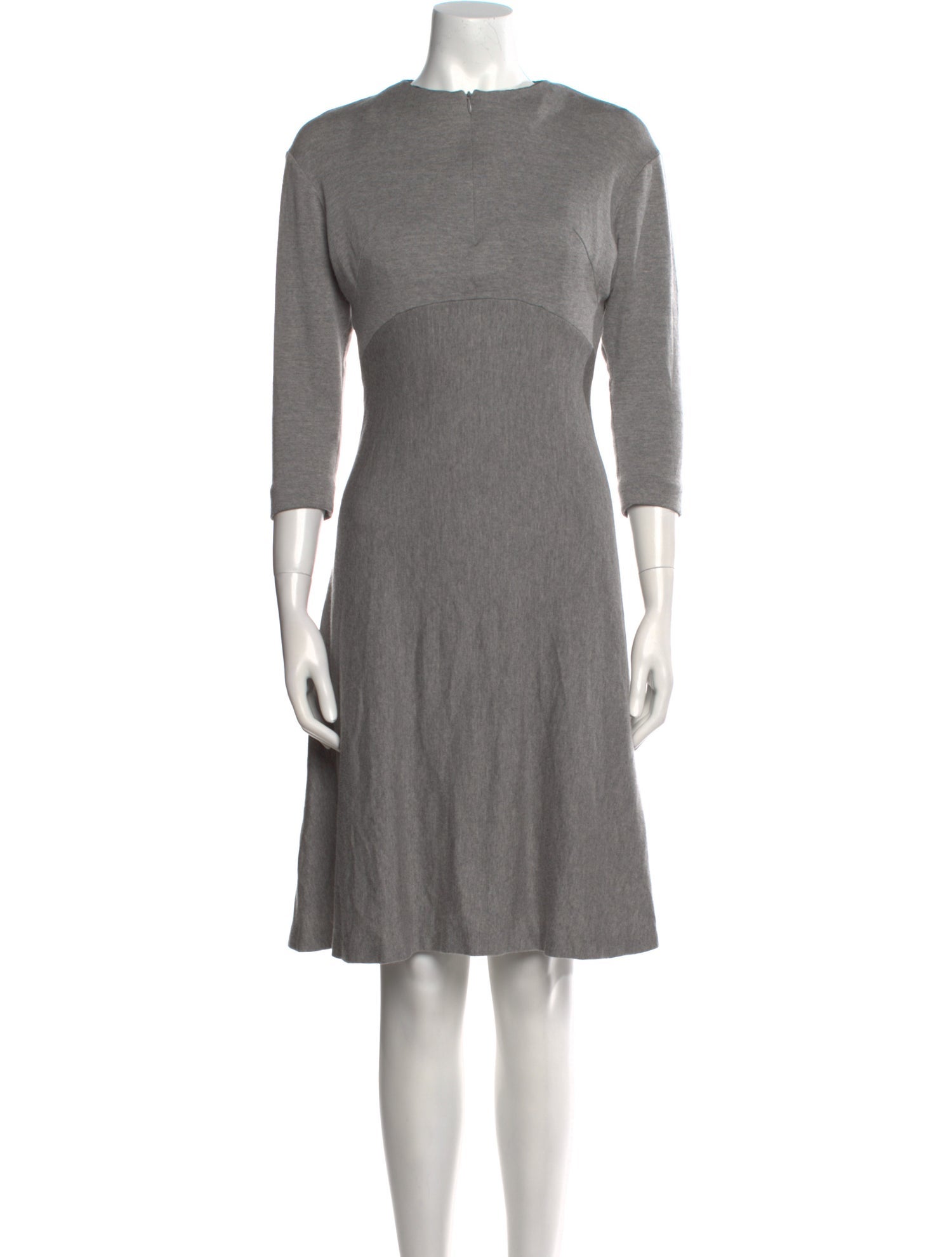 Akris Punto Wool Knee-Length Dress