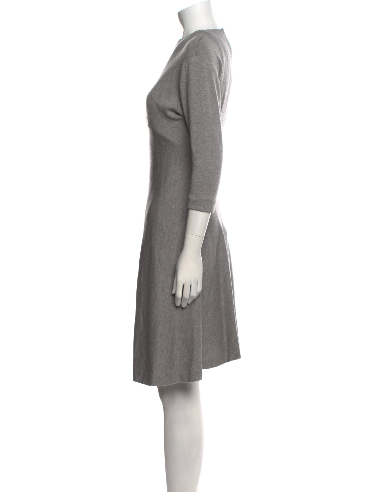 Akris Punto Wool Knee-Length Dress