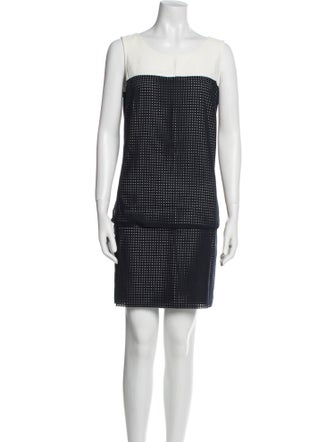 Akris Punto Polka Dot Print Skirt Set