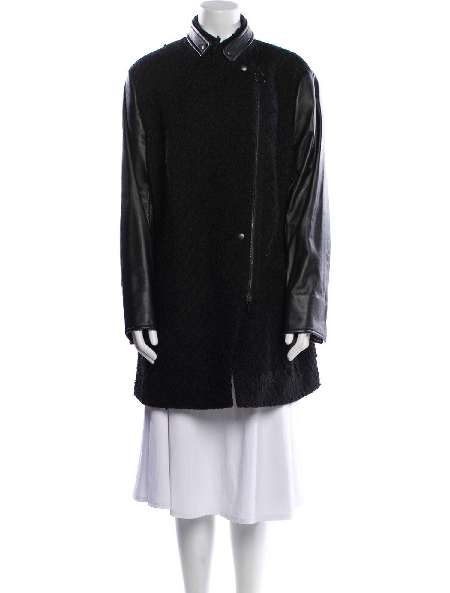 Akris Punto Faux Fur Jacket