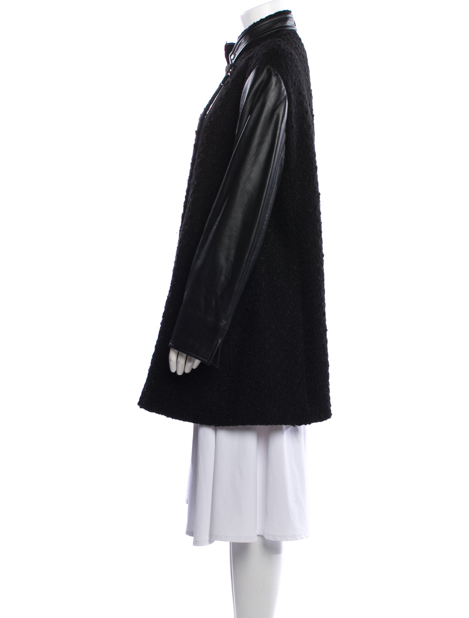 Akris Punto Faux Fur Jacket