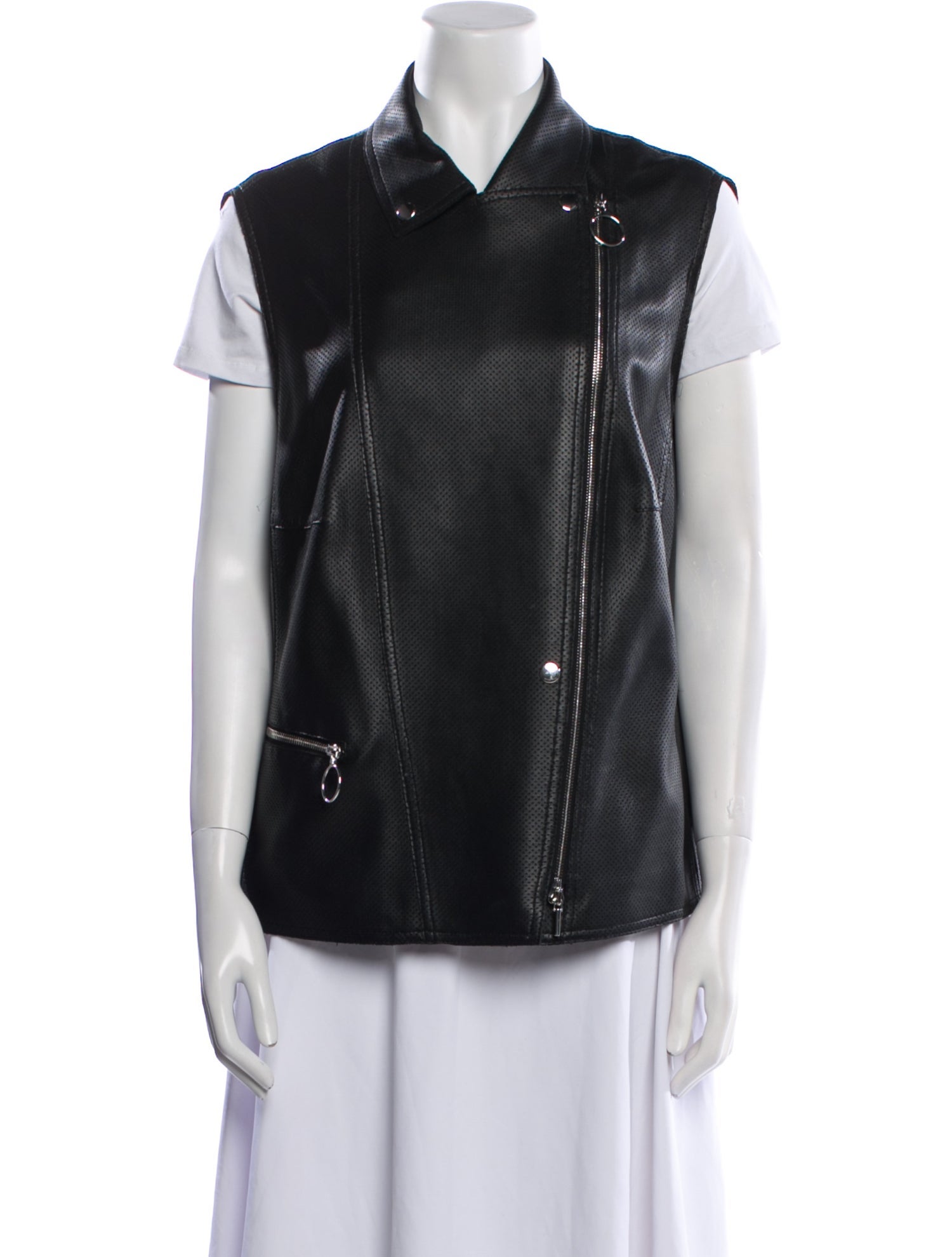 Akris Punto Lambskin Vest