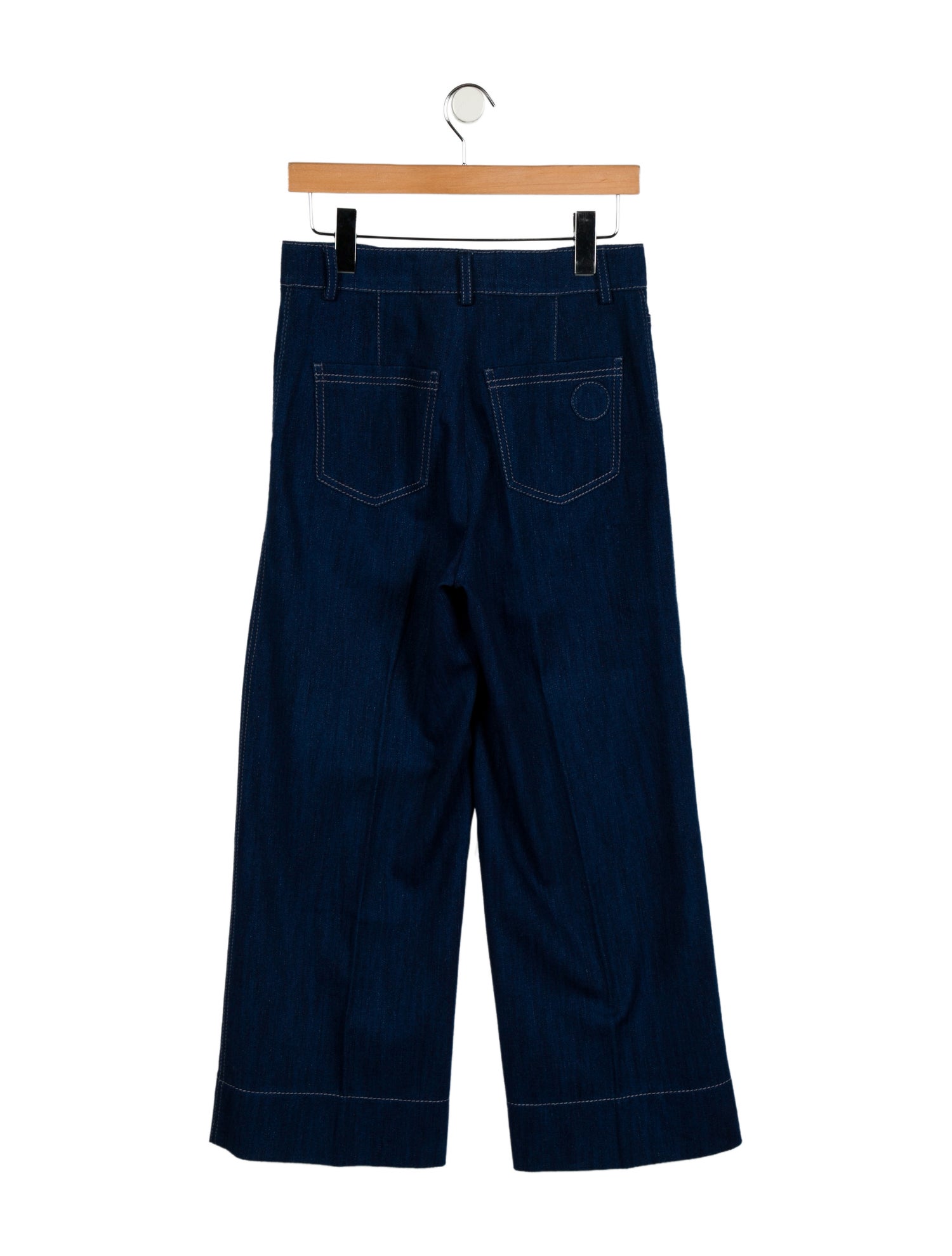 Akris Punto High-Rise Wide Leg Jeans