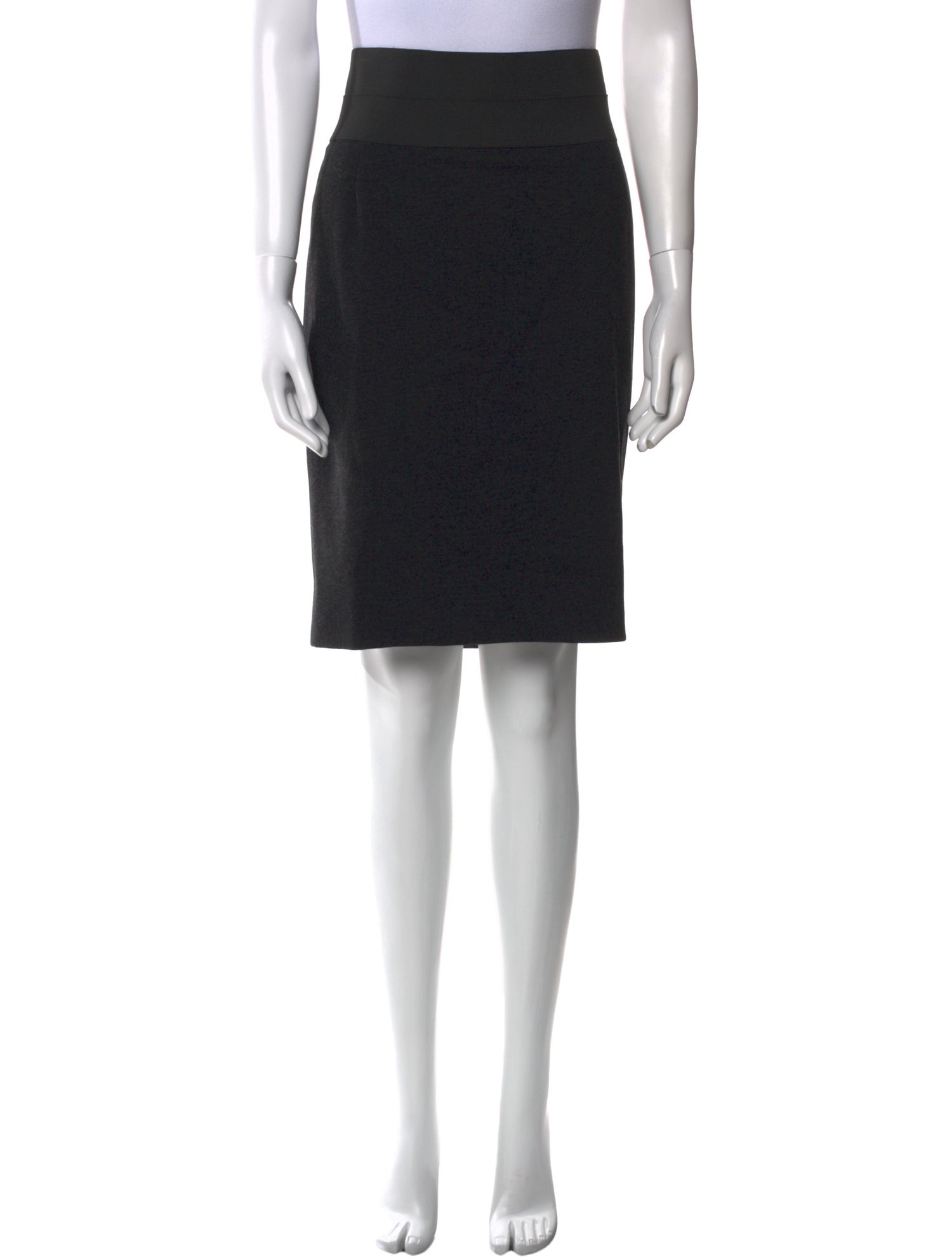 Akris Punto Pleated Accents Knee-Length Skirt