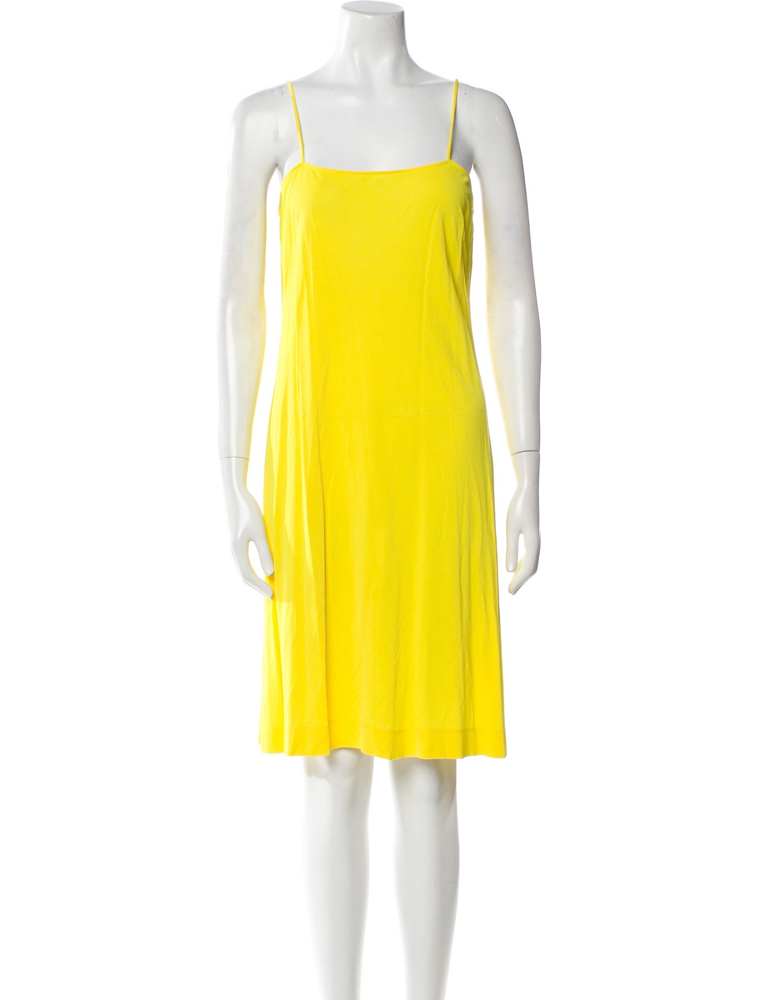 Akris Punto Square Neckline Mini Dress