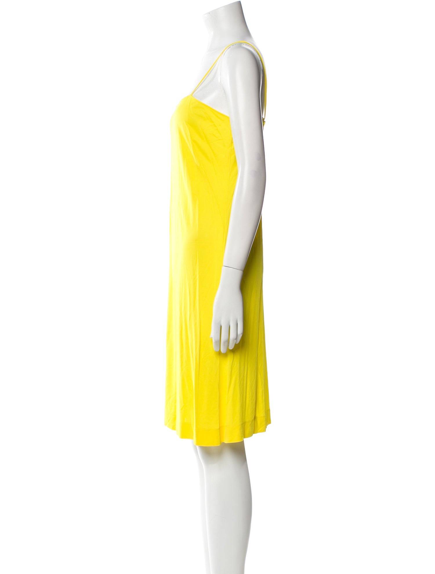 Akris Punto Square Neckline Mini Dress