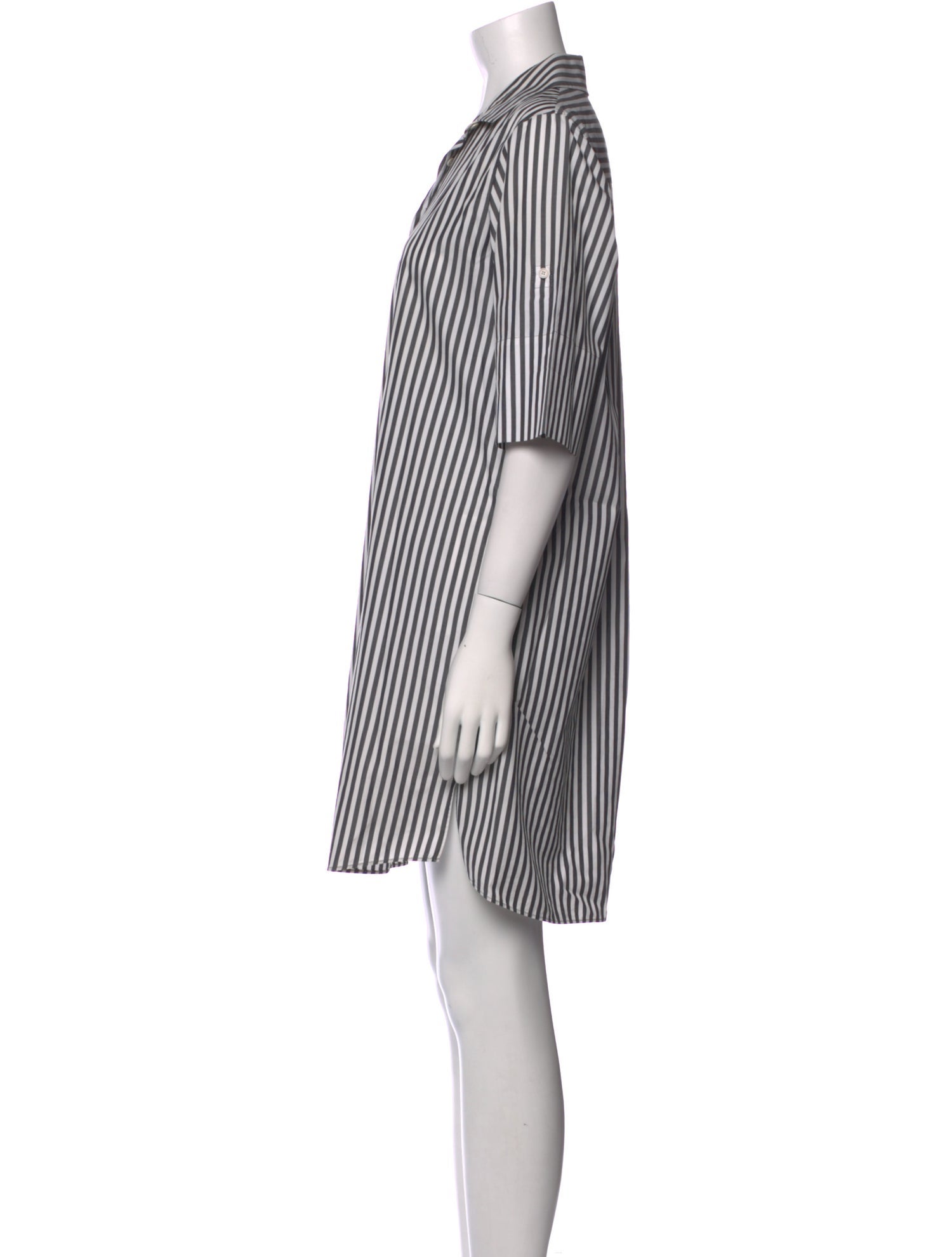 Akris Punto Striped Mini Dress