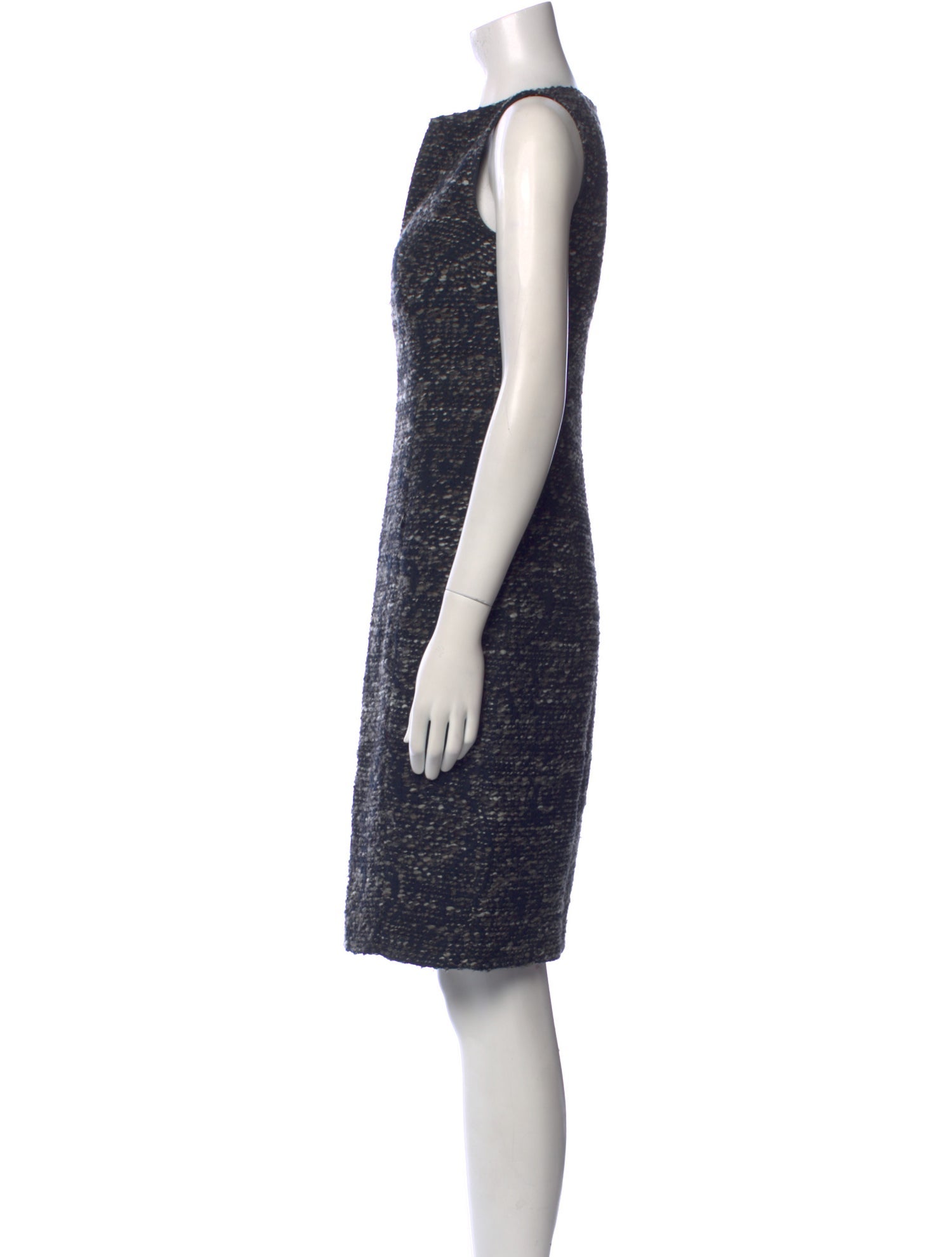 Akris Punto V-Neck Mini Dress