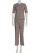 Akris Punto Tweed Pattern Pant Set