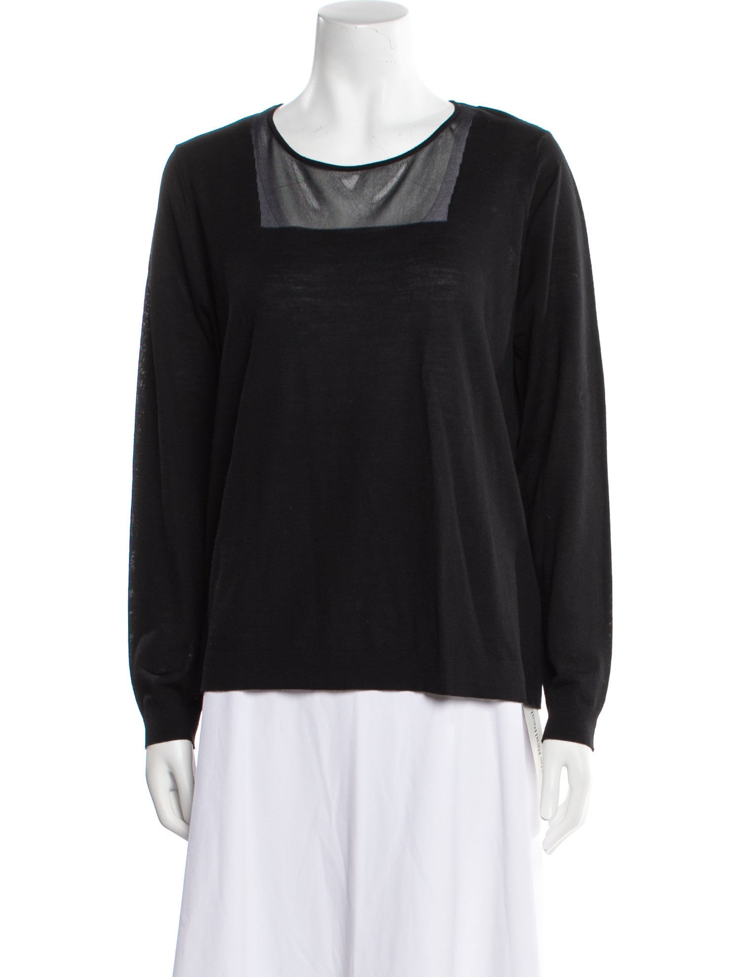 Akris Punto Wool Cowl Neck Sweater w/ Tags