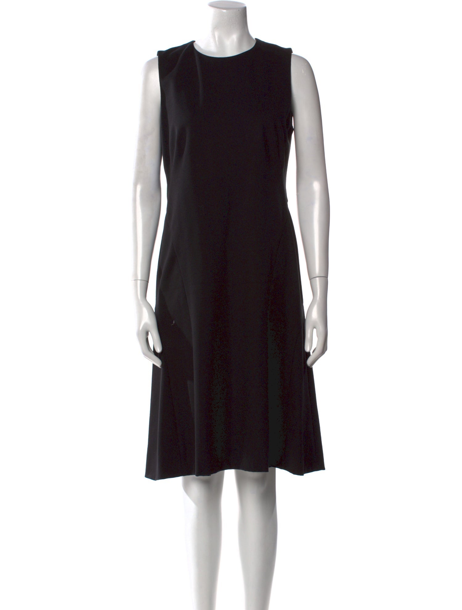 Akris Punto Crew Neck Knee-Length Dress
