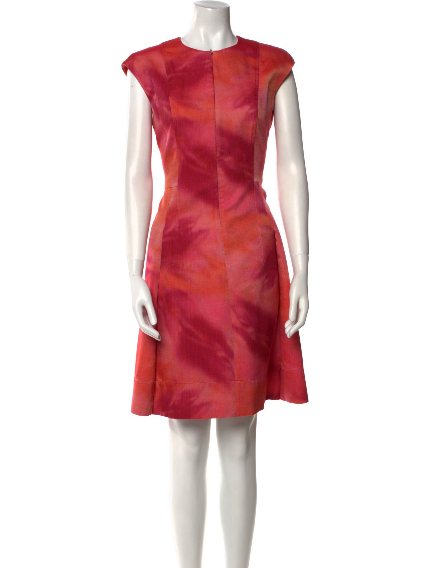 Akris Punto Printed Knee-Length Dress