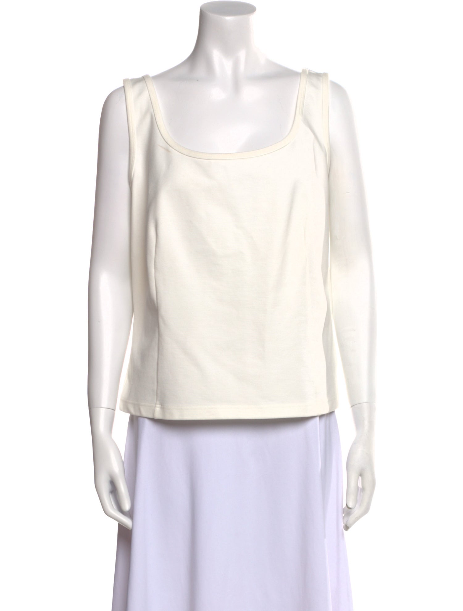 Akris Punto Scoop Neck Sleeveless Top