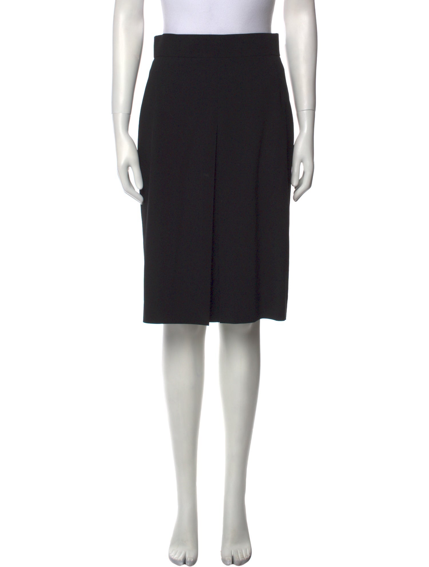 Akris Punto Wool Knee-Length Skirt