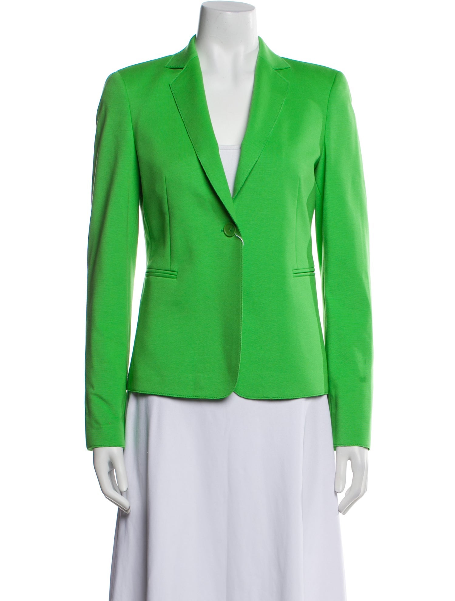 Akris Punto Leather Blazer