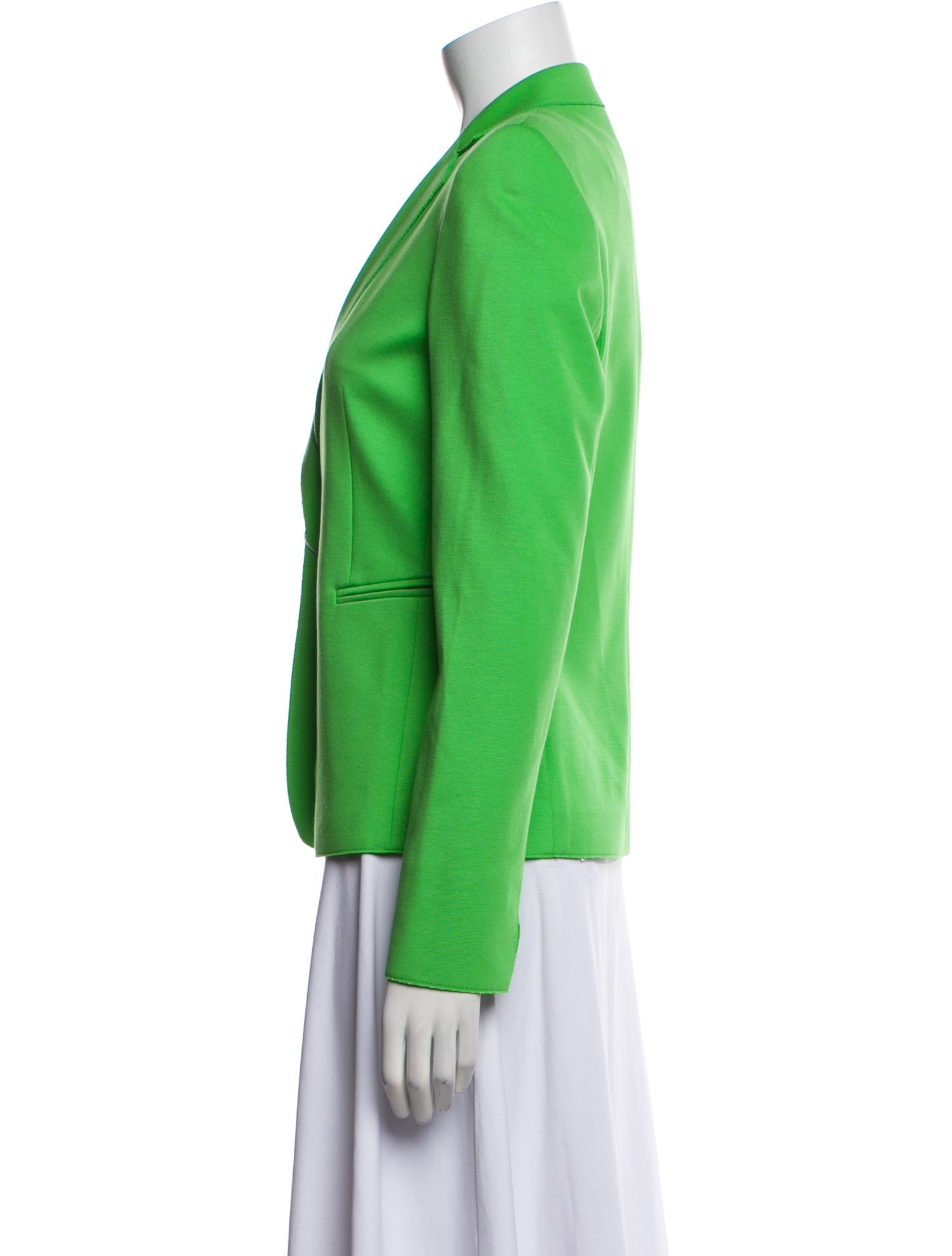 Akris Punto Leather Blazer