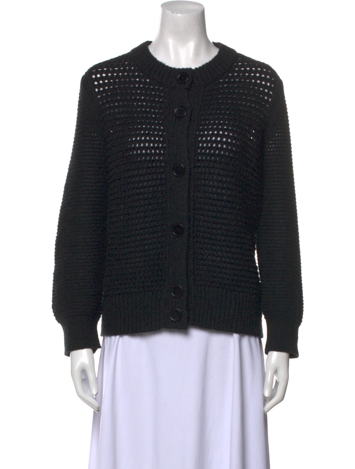 Akris Punto Virgin Wool Crew Neck Sweater