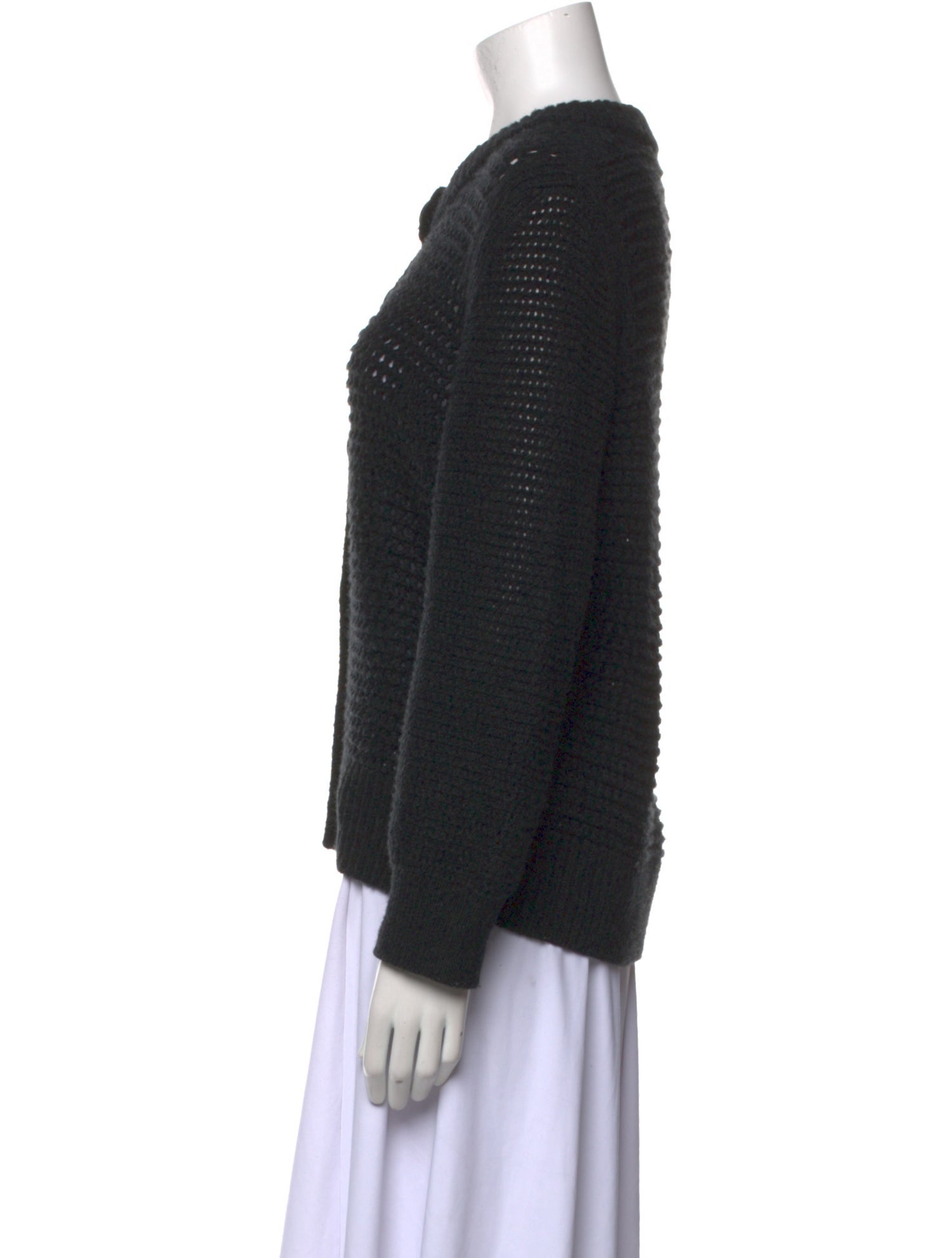 Akris Punto Virgin Wool Crew Neck Sweater