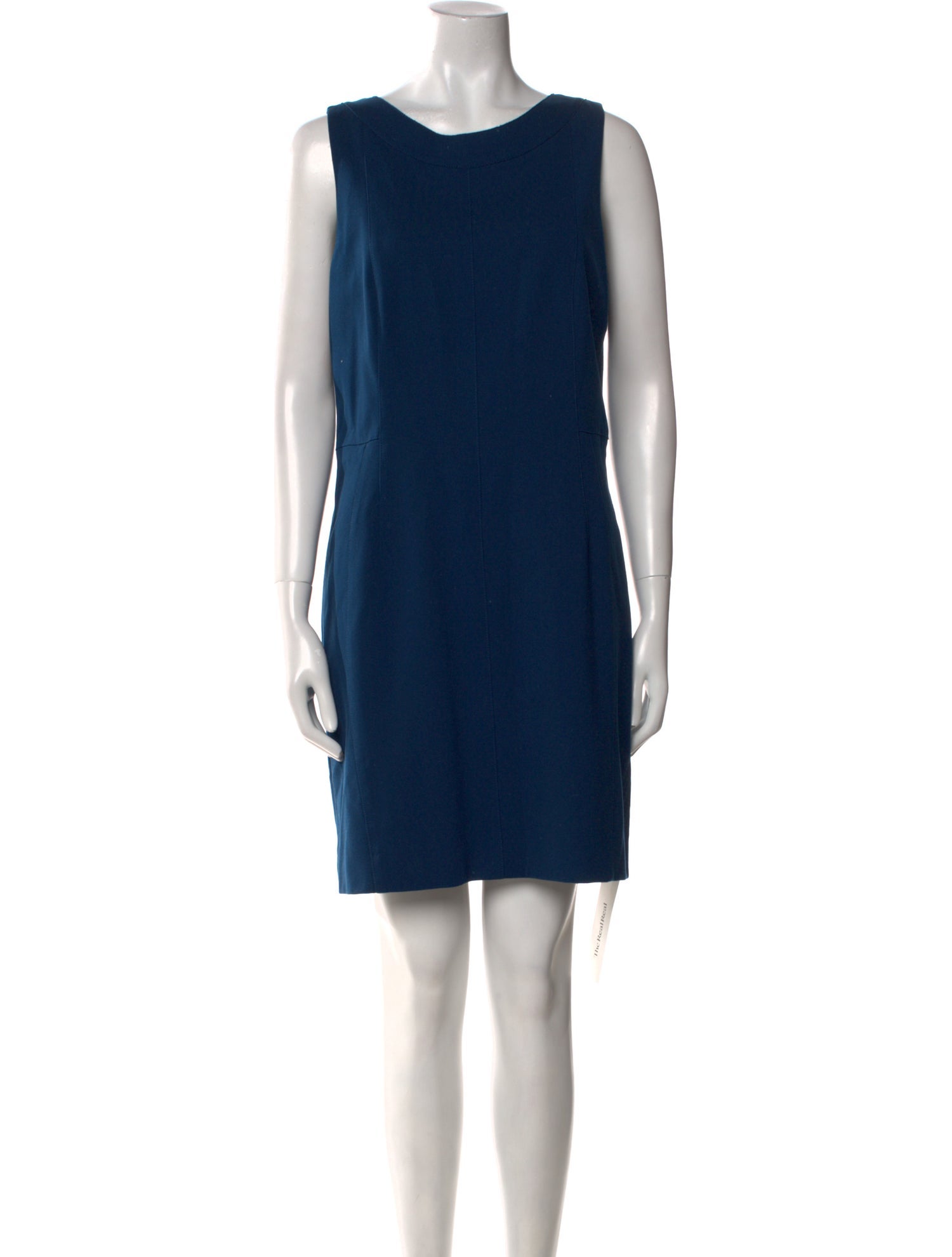 Akris Punto Bateau Neckline Mini Dress