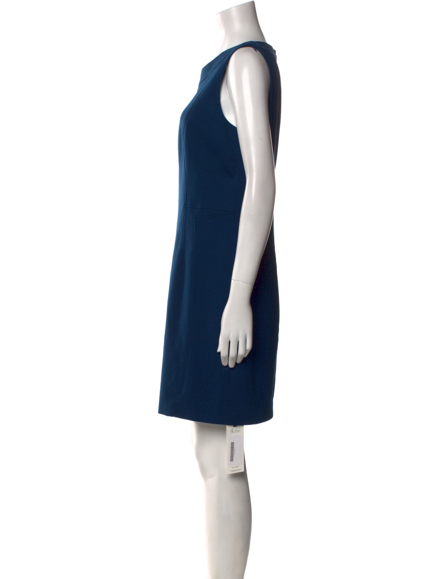Akris Punto Bateau Neckline Mini Dress